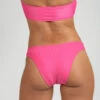The Swim Ribbed Cheeky Bottom: Magenta -Wear Lively Shop 1 on model back ribbed cheeky swim bottom magenta d9fb2da7 4e68 4a2a 8bbd c4c488708c36