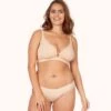 The Busty Nursing Bralette: Toasted Almond -Wear Lively Shop 1 on model front busty maternity bralette toasted almond 0e6944fe b11a 4499 a85c ee7e816dcd61