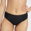 The Lace High Waist Bikini: Jet Black