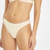 The Mesh Back Bikini: Toasted Almond -Wear Lively Shop 1 on model front mesh back bikini toasted almond