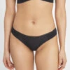 The Palm Lace Bikini: Jet Black 13 The Palm Lace Bikini: Jet Black -Wear Lively Shop 1 on model front palm lace bikini jet black