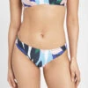 The Swim Bikini Bottom: Retro Floral -Wear Lively Shop 1 on model front swim bikini bottom paint brush b1281b8d 5fb5 4be9 95b1 924f2c174dbd