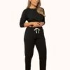 The Terry-Soft Jogger: Jet Black -Wear Lively Shop 1 on model front terry soft jogger jet black c5c2bf45 c1a3 48bb b86f 42d7e0eb7bd0