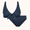 The Plunge Bralette & High Waist Swim Bundle: Navy -Wear Lively Shop 1 product flat front plunge bralette and high waist swim bundle navy 74a6a47e c50a 4360 aacf 45835f3db2c7