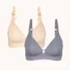 The Spacer Bra Bundle: Toasted Almond/Smoke