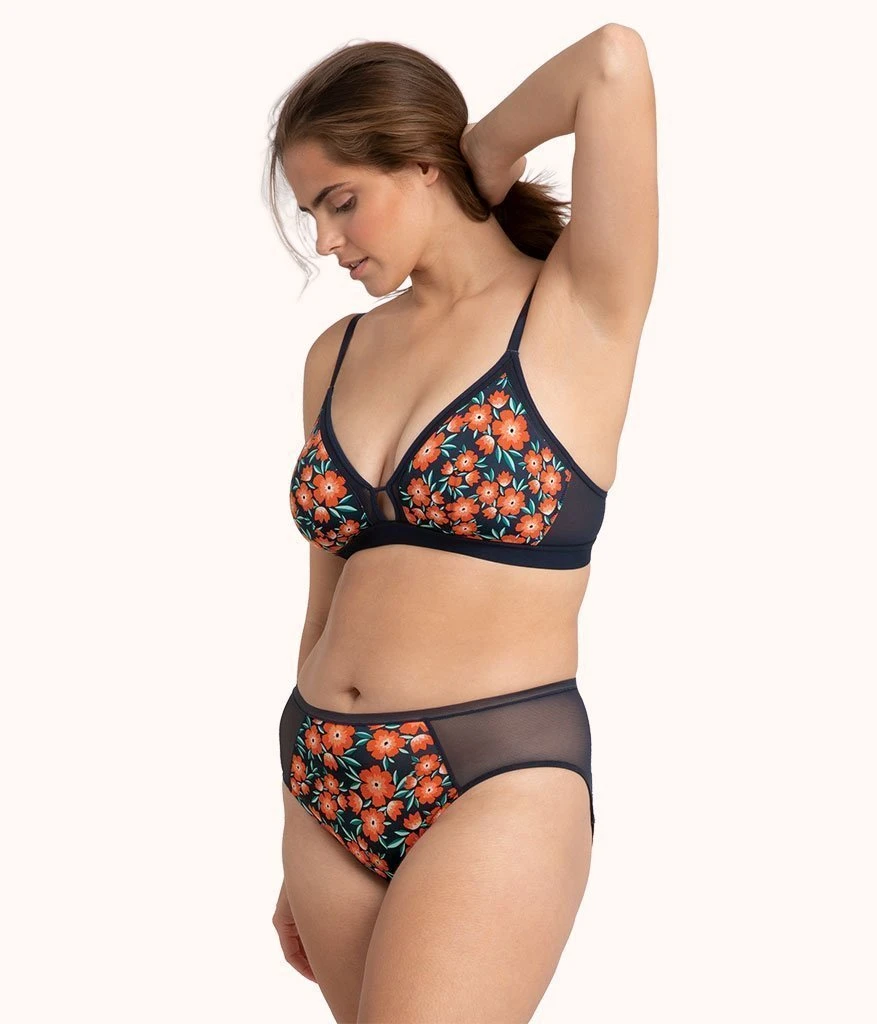 The Busty Bralette: Poppy Floral 2 The Busty Bralette: Poppy Floral - Image 2
