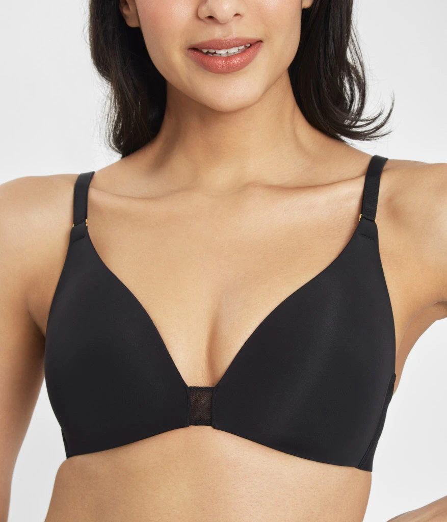 The Flex No-Wire Bra: Jet Black 2 The Flex No-Wire Bra: Jet Black - Image 2