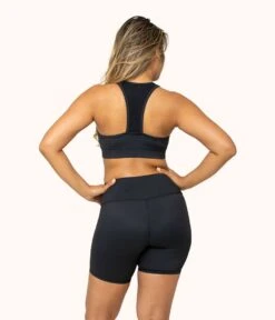 The Active Bike Short: Jet Black -Wear Lively Shop 3 on model back active bike short jet black e57c1353 0442 40c2 b26a 88aea33ee27d