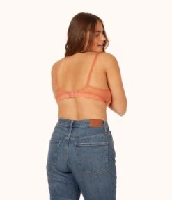 The Busty Nursing Bralette: Terracotta -Wear Lively Shop 3 on model back busty maternity bralette terracotta 6e4d97ee aacd 4005 9936 e59e7f138c9c