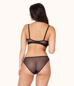 The No-Wire Nursing Bra: Jet Black -Wear Lively Shop 3 on model back no wire maternity jet black b06e2760 3f91 4927 81b3 db8dce96575c