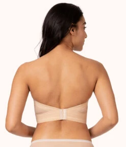 The Low Back Strapless: Toasted Almond -Wear Lively Shop 4 on model back low back strapless toasted almond aa4bf87c d7c4 4092 b11c 29c7693e6c9e