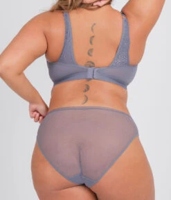 The T-Shirt Bra: Smoke -Wear Lively Shop 4 on model back1 tshirt bra smoke