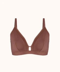 The Busty Bralette: Umber -Wear Lively Shop 4 product flat front busty bralette umber