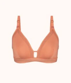 The Busty Nursing Bralette: Terracotta -Wear Lively Shop 4 product flat front busty maternity bralette terracotta 8188d371 080d 47c6 9fd4 11713243d64f