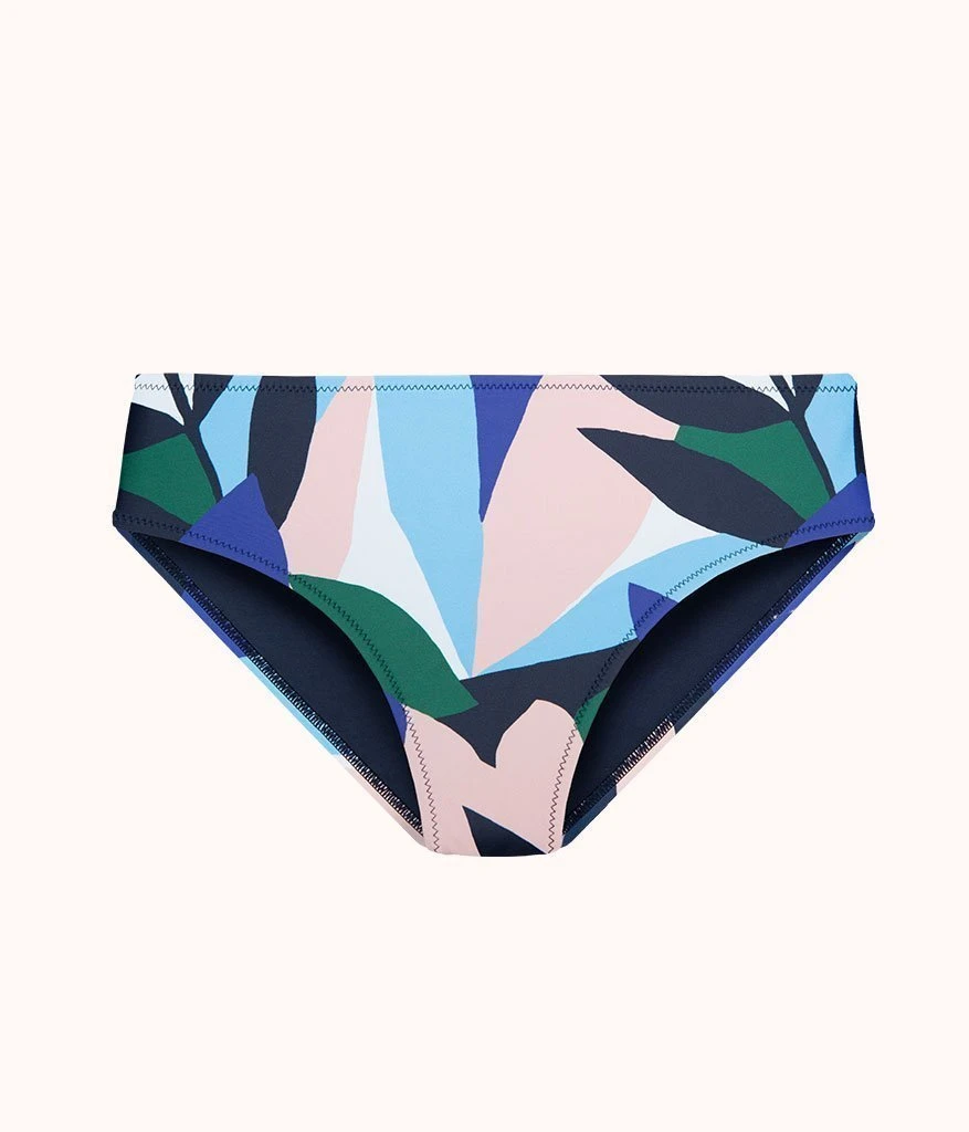 The Swim High Waist Bikini Bottom: Retro Floral 1 The Swim High Waist Bikini Bottom: Retro Floral