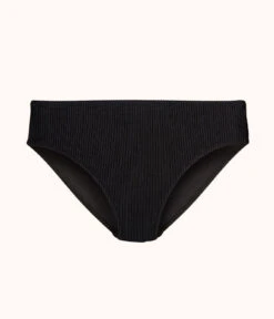 The Swim Ribbed High Waist Bikini Bottom: Jet Black -Wear Lively Shop 4 product flat front ribbed high waist bikini jet black 5f197c8d 2e1b 487c bbe8 31e9464dab9d