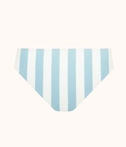 The Swim High Waist Bikini Bottom: Cabana Stripe -Wear Lively Shop 5 product flat back high waist cabana stripe 1915c4f1 b07c 4461 a360 9a9f4831515a