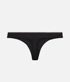 The Palm Lace Thong: Jet Black 9 The Palm Lace Thong: Jet Black -Wear Lively Shop 5 product flat back palm lace thong jet black