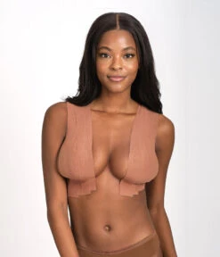 The Body Tape: Warm Oak -Wear Lively Shop 6 on model front5 the body tape warm oak