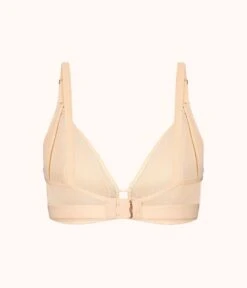 The Busty Nursing Bralette: Toasted Almond -Wear Lively Shop 6 product flat back busty maternity bralette toasted almond 160edd59 d256 4c1e b8f8 2490314476a9