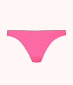 The Swim Ribbed Cheeky Bottom: Magenta -Wear Lively Shop 6 product flat back ribbed cheeky swim bottom magenta 150aabd0 8eee 4f8a 8dd1 d721f9c984ef