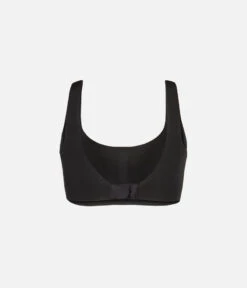The Sleek Scoop Bralette: Jet Black 11 The Sleek Scoop Bralette: Jet Black -Wear Lively Shop 6 product flat back sleek scoop bralette jet black