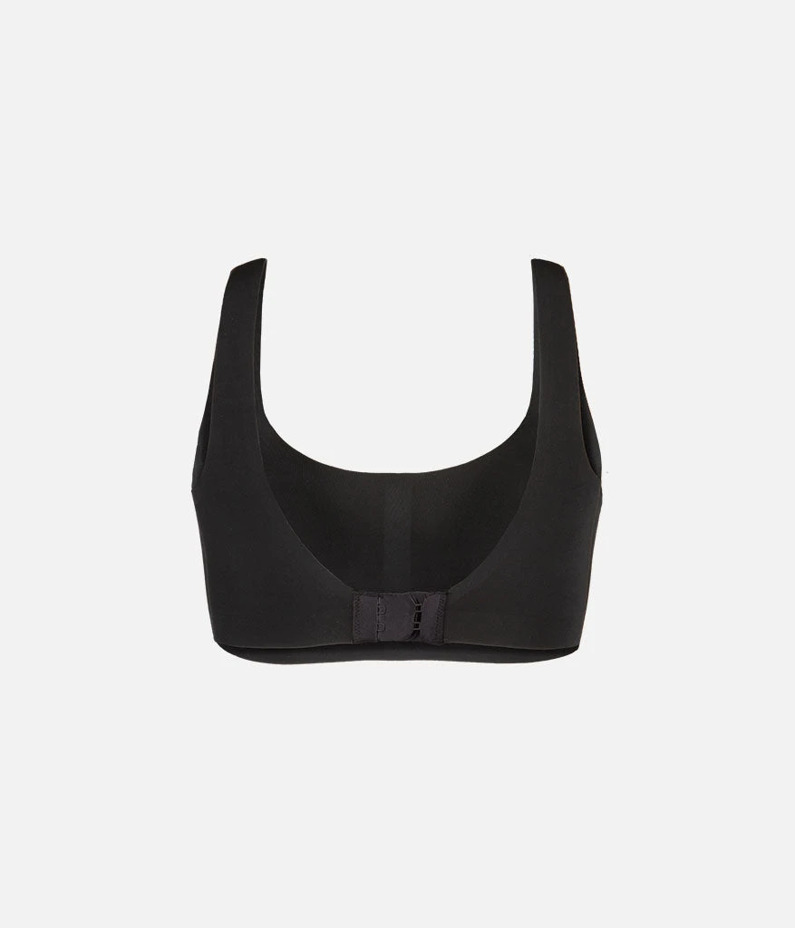 The Sleek Scoop Bralette: Jet Black 6 The Sleek Scoop Bralette: Jet Black - Image 6