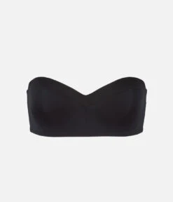 The No-Wire Strapless: Jet Black -Wear Lively Shop 6 product flat front no wire strapless jet black