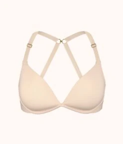 The Deep V No-Wire Push-Up: Toasted Almond -Wear Lively Shop 6 product flat front1 deep v no wire push up toasted almond 055abd9e 288d 47e2 b6f1 3ecbe7116346
