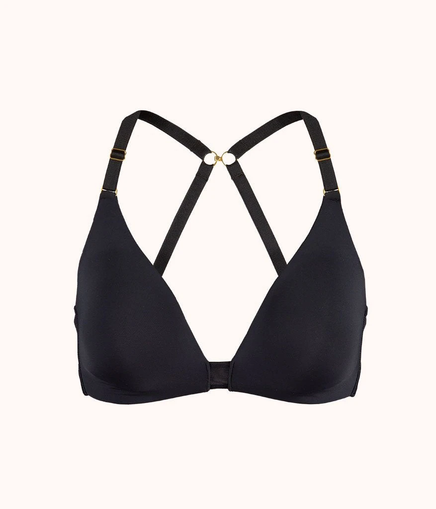 The Flex No-Wire Bra: Jet Black 6 The Flex No-Wire Bra: Jet Black - Image 6