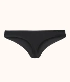 The All-Day Thong: Jet Black -Wear Lively Shop product flat back all day thong jetblack c72d8336 aef3 4bcc bb2a 091353fac239