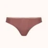 The No Show Thong: Umber -Wear Lively Shop product flat front no show thong umber 0c74f1a0 d39e 4718 9244 f134fd1cd204