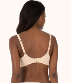 The Minimizer Bra: Toasted Almond -Wear Lively Shop sizeswap 32DDD 3 back minimizer toasted almond