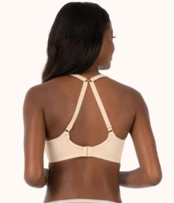 The Minimizer Bra: Toasted Almond -Wear Lively Shop sizeswap 32DDD 4 back minimizer toasted almond