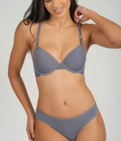 The T-Shirt Bra: Smoke -Wear Lively Shop sizeswap 34B 3 tshirt bra smoke